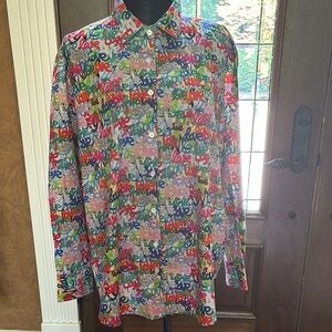 Colorful APNY Graphic LOVE Women's Top